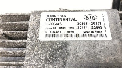 2011-2013 Kia Optima Sx Electronic Control Module Computer Ecm Ecu 2.0L Turbo At
