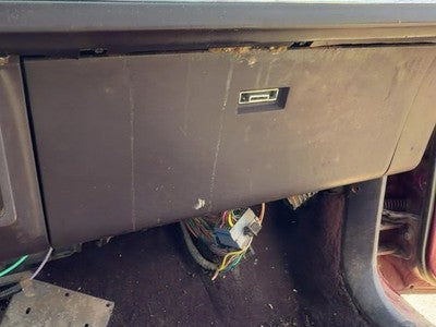 1986 Buick Park Ave Glove Box Assembly Complete Door With Latch Oem Red