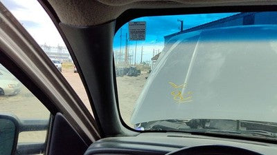 2002 Sierra 2500 Hd Driver Left A Pillar Trim Windshield Post Panel Graphite 12D