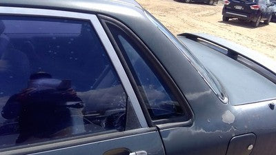 1989-1993 Mitsubishi Galant Vr-4 Driver Left Rear Quarter Glass Back Side Window