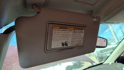 2008-2010 Nissan Rogue Driver Left Sun Visor Oem G Black 96401jm02a