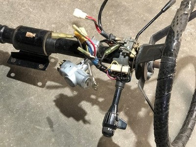 1970-1973 Nissan Datsun 240Z Steering Column Assembly Manual Trans Floor Shift