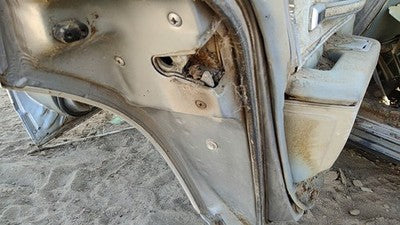 Chevy Caprice Driver Left Rear Door Latch With Rods/Cables Oem Back