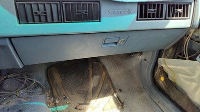 1994 Olds Cutlass Ciera Glove Box Assembly Complete Door With Latch Oem Blue
