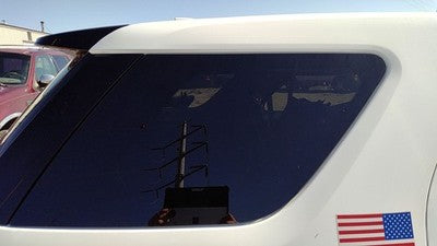 11-19 Police Interceptor Passenger Right Rear Quarter Glass Back Side Window