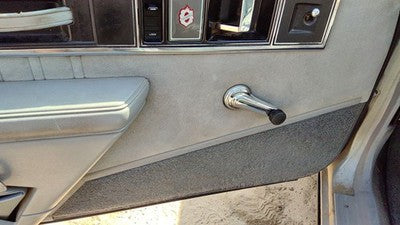 1990 Olds 88 Driver Left Front Door Trim Panel Gray
