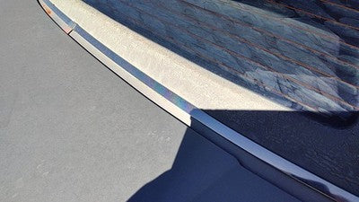 85 Grand Marquis Passenger Right Rear Chrome Trim Moulding Below Back Glass