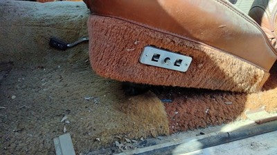1984 Jeep Grand Wagoneer Driver Left Front Power Seat Track Oem With Motors