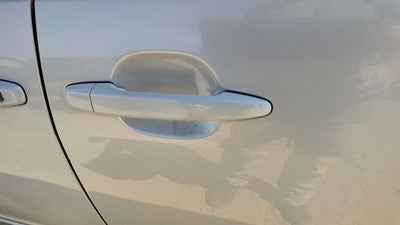 2004-2010 Toyota Sienna Driver Left Rear Outside Door Handle Oem Back White 071