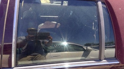 93 Cadillac Fleetwood Driver Left Rear Side Window Door Glass Oem Back 10161225