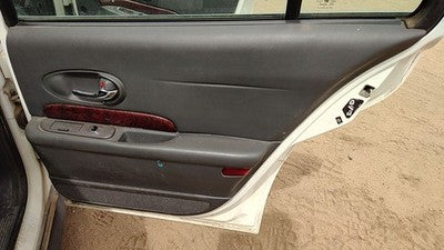 04-05 Lesabre Passenger Right Rear Inside Door Trim Panel Only Back Graphite 933