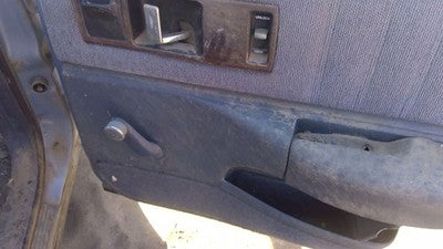 1991 Chevy Caprice Passenger Right Rear Inside Door Trim Panel Only Back Blue
