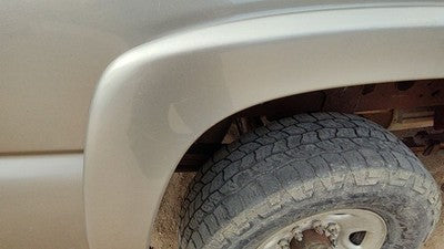 99-07 Silverado 2500 Passenger Right Rear Wheel Flare Moulding Back Pewter 11U