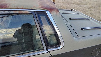 1982-1988 Pontiac 6000 Driver Left Rear Quarter Glass Back Side Window Oem
