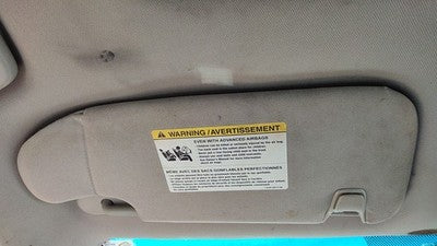 2010-2012 Ford Fusion Driver Left Sun Visor Oem Ae5Z5404105Aa