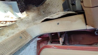 1985 Pontiac Sunbird Passenger Right Lower Sill Step Moulding Trim Panel Oem Tan