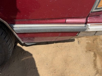 1988 Olds 88 Passenger Right Moulding From Fender Oem Trim Strip