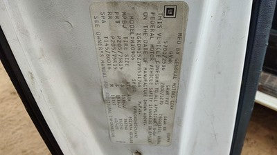1992-2005 Gmc Safari Driver Left Front Lower Control Arm Oem A Arm 15969293