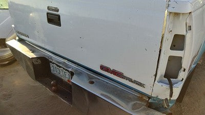 1988-2000 Gmc Sierra 2500 Tail Gate Oem White '88-91;