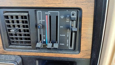 1984 Ford Tempo Temperature Control Module In Dash Heater Ac Head Unit Oem