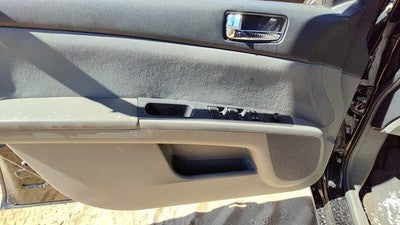 07-09 Nissan Sentra Driver Left Front Door Trim Panel With Master Switch Black W