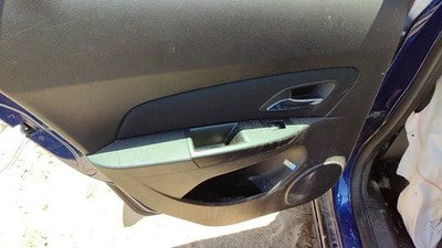 12-16 Chevy Cruze Driver Left Rear Door Trim Panel With Switches Back Black Aff