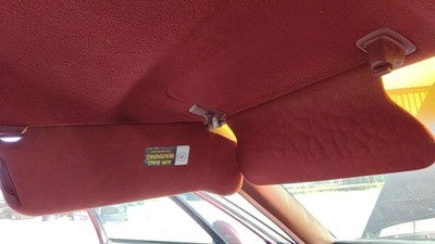1998 Buick Lesabre Driver Left Sun Visor Oem Red