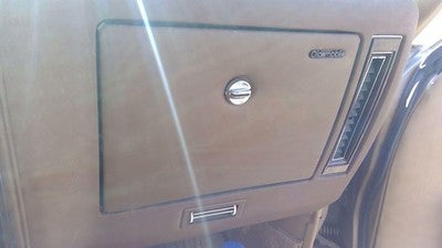 1985 Olds 88 Glove Box Assembly Complete Door With Latch Oem Tan
