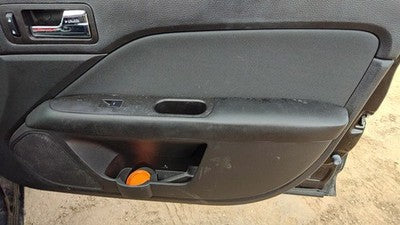 10-12 Fusion Passenger Right Front Door Trim Panel With Switches Charcoal Dw