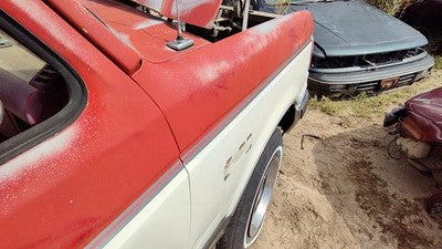 1987-1991 Ford F150 Passenger Right Front Fender Oem Red White