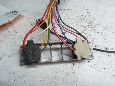 1985 Jeep Grand Wagoneer Passenger Right Window Switch Control with Wiring OEM