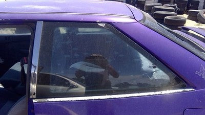1991-1996 Ford Escort Driver Left Rear Quarter Glass Back Side Window Oem 2 Door