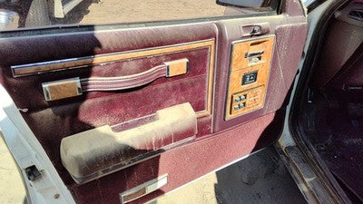 1989 Buick Century Driver Left Front Inside Door Trim Panel Only Oem Red
