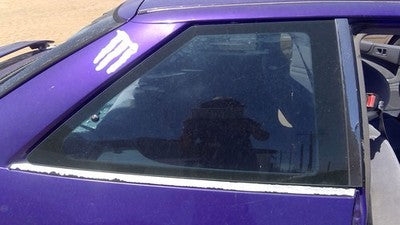91-96 Ford Escort Passenger Right Rear Quarter Glass Back Side Window Oem 2 Door