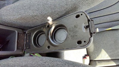 2000-2005 Chevy Cavalier Center Console Lid Only Oem Arm Rest Fold Down Gray 12c