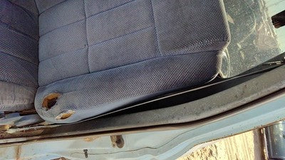 1986 Ford Ranger Driver Left Front Seat Belt Retractor Oem Shoulder Blue