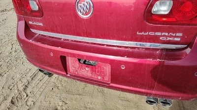 2007 Buick Lucerne License Plate Trim Surround Panel Oem Tail Trunk Finish