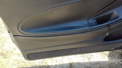 01-04 Ford Mustang Driver Left Front Door Trim Panel With Master Switch Black 9W