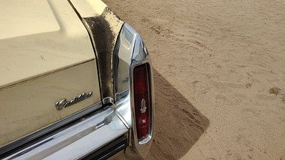 1980-1984 Cadillac Deville Passenger Right Tail Light Housing Chrome Oem Rear