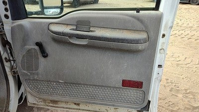 99-01 F250 Super Duty Passenger Right Front Door Trim Panel With Switches Gray
