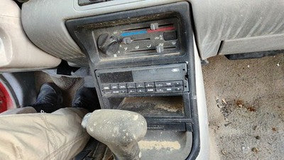 1994-1996 Ford Aspire Trim Bezel Around Radio Surround Dash Panel Oem