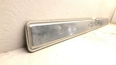 1973-1980 Chevy C10 K10 Tailgate Finish Panel Tail Gate Trim Chrome Oem 00345806