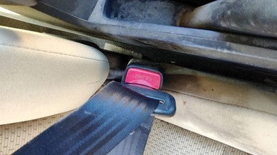 2010 2011 Mazda 3 Passenger Right Front Seat Belt Buckle Receiver Oem
