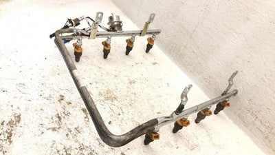 1985-2003 Ford F150 Complete Fuel Rail With Injectors Set Loaded Oem 4.6L
