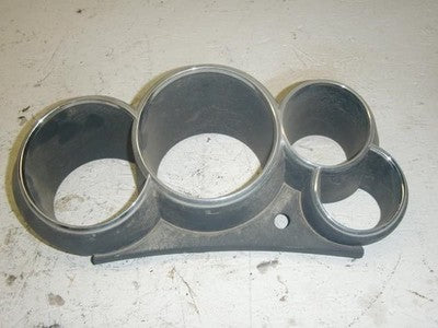 2003 Pontiac Vibe Dash Speedometer Trim Bezel With Chrome Surround Rings Oem