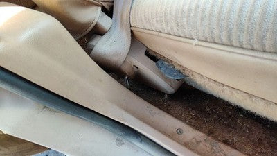 1984 Ford Tempo Passenger Right Side Seat Trim Panel Oem Tan