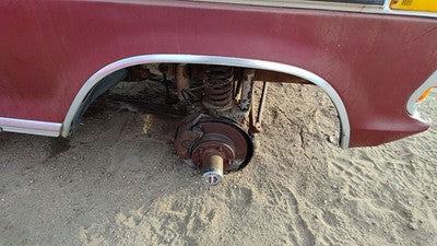 1979 Ford F150 Passenger Right Front Wheel Flare Moulding Oem Fender