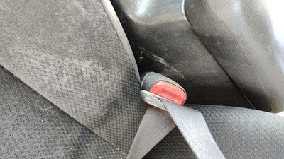 00-04 Jeep Grand Cherokee Driver Left Front Seat Belt Buckle Receiver Gray Dv