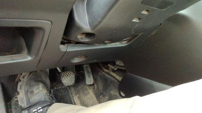 02-05 Civic Hatchback Si Lower Dash Under Column Knee Bolster Trim Panel Black