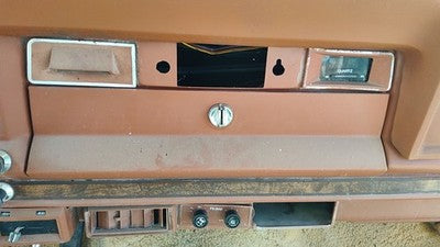 1984 Jeep Grand Wagoneer Glove Box Assembly Complete Door With Latch Oem Brown